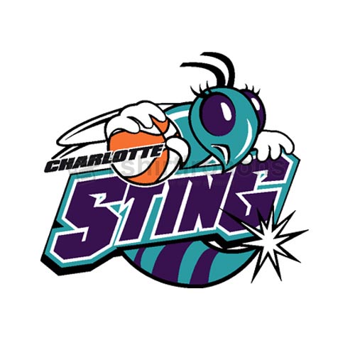 Charlotte Sting T-shirts Iron On Transfers N5659 - Click Image to Close